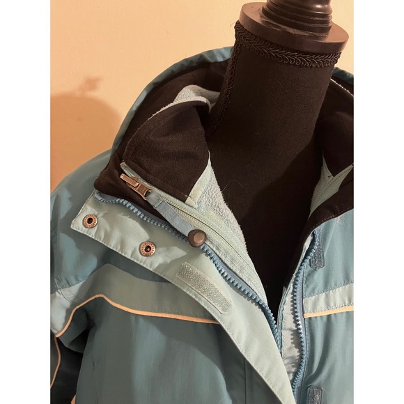 2-in-1 Turquoise Winter Coat - Picture 14 of 15